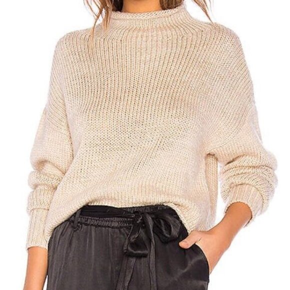 Sanctuary Women's Curl Up Pullover Sweater Chunky and‎ Soft Size Large - Picture 1 of 6